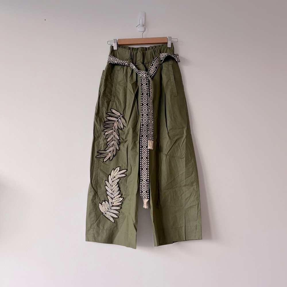 Alessandra Chamonix Paulette Embroidered Pants